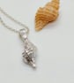 Solid silver welk shell necklace recycled sterling silver hallmarked gift wrappe - Image 6