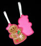 Personalised Gingerbread Person Tree Decoration - Image 1