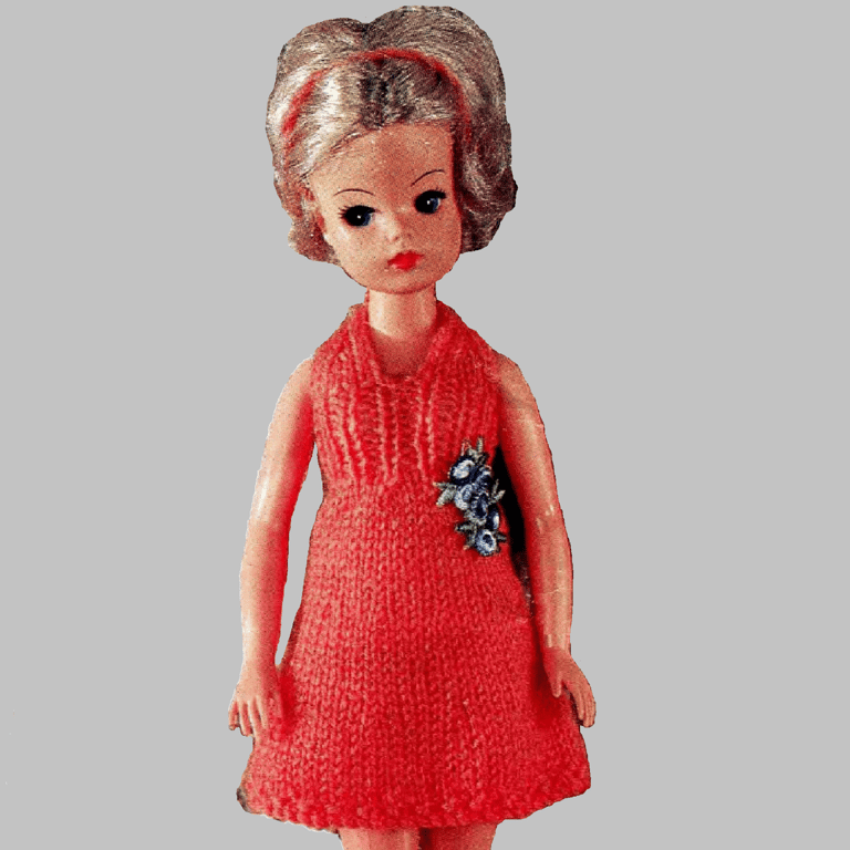 VINTAGE KNITTING PATTERN PDF Holiday Outfit