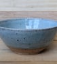 Pale green textured clay bowl - Image 1
