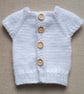 KNITTING PATTERN PDF White T Shirt for Doll - Image 4