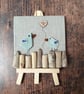 Sea glass, sea pottery and driftwood THANK YOU birds - Image 4
