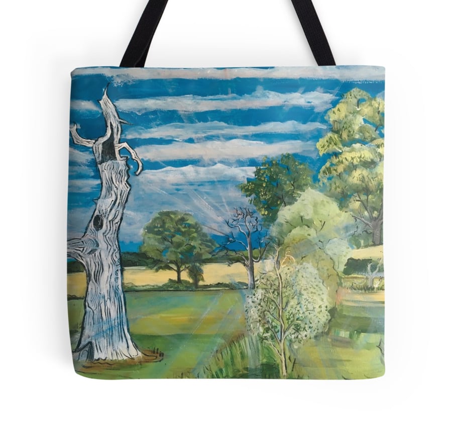 Beautiful Tote Bag Featuring The Design ‘And Then I Saw The Light’