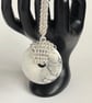 Howlite Donut Handbag Charm with Chainmaille Chain and Keyring - Image 10