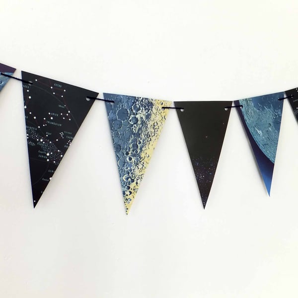 Moon and Stars Bunting