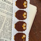 Four Owls Bookmark Counted Cross Stitch Kit