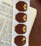 Four Owls Bookmark Counted Cross Stitch Kit