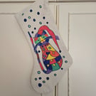 Fairy Cat Christmas Stocking 