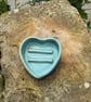 Heart shaped soap dish