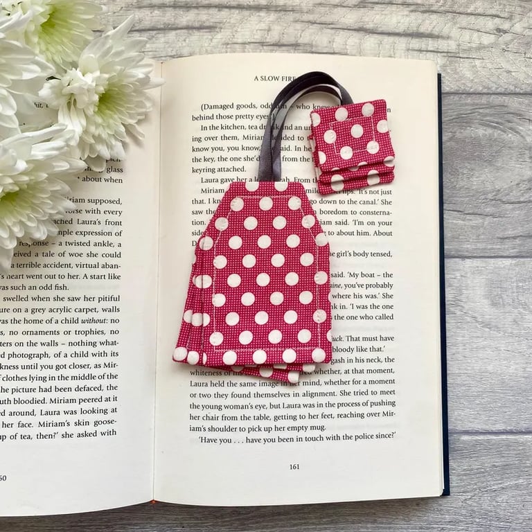 Bookmark, tea bag bookmark