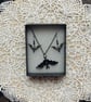 Witchy bat necklace and earring set - Image 3