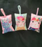 Lavender Bags Floral Cat design - Image 9
