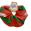Basque France French Flag Hair Scrunchie Scrunchies Accessory Band Elastic