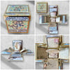 3D Box Card. Special occasion 3D exploding box card. Taste of the Orient.