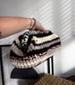 Black Rose Maxi Clutch Bag