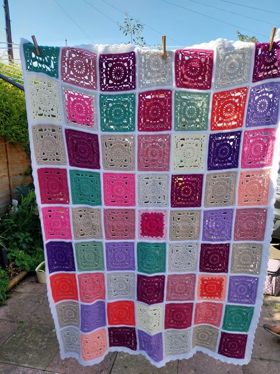 Crochet blanket 