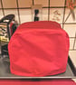 Toaster Cover Red Dualit 2 Slice Toaster Dust Cover NOT PADDED - Image 1
