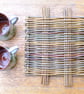 Woven Willow Square Platter Handemade Functional Decoration Made in Scotland - Image 6