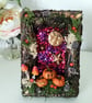 Sparkling Skies Frame Pumpkin Patch Toadstools OOAK Handcrafted - Image 4