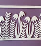 Snowdrops in Spring papercut - Image 4