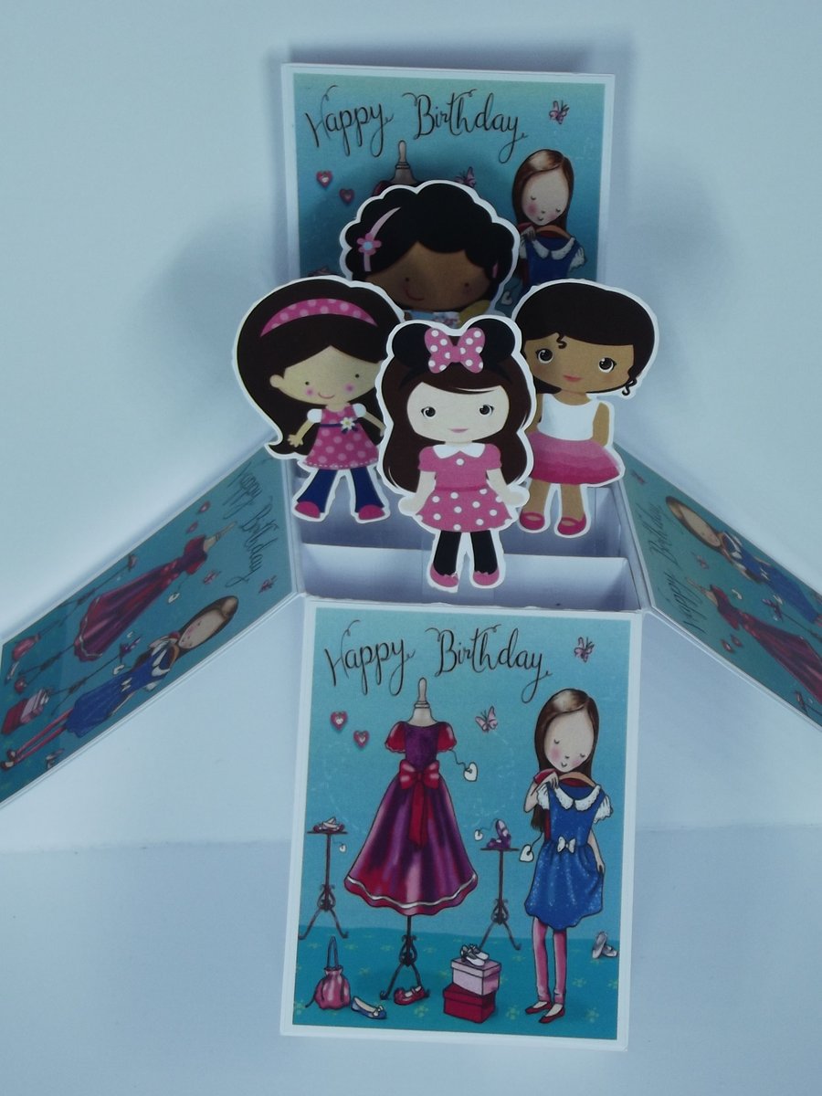 Girls Birthday Card