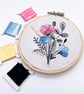 Floral Embroidery Kit - Hand Embroidery Kit - Image 5