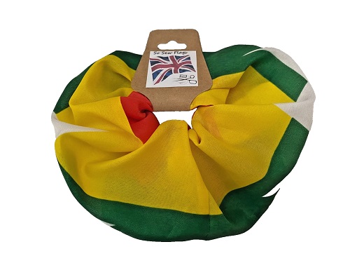 Myanmar New Burma Flag Hair Scrunchie Scrunchies Accessory Band 