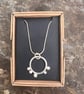 Silver  Seed Pod Necklace - Image 7