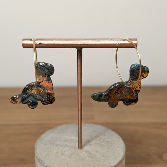 Summer bloom scrap dinosaur 2