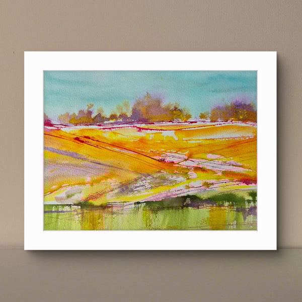 Colour my life, is a cheerful original artwork 