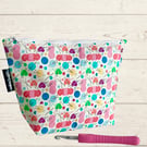 zipped pouches knitting notions and wool