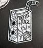 Beetlejuice - Embroidered Iron on Patch