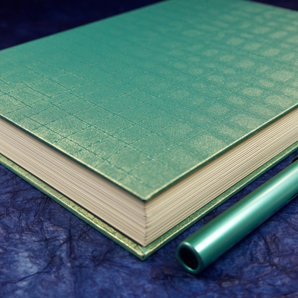 A5 Hardback Year-long Journal filled with recycled paper