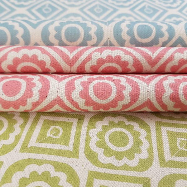 'Rebecca' fabric in green