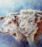 Herefords. Framed Special Edition Canvas Print  - Image 2