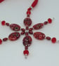 Red Snowflake Hanging Decoration - Image 5