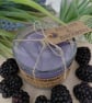 Rhubarb and Blackberry Artisan Soy Wax Candle Eco Friendly Gift - Image 4