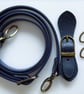 Blue Buckle Clasp & Strap Hardware Kit for Making a Felt Bag on a Ball - Image 1