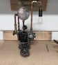 Unusual Upcycled clock and light - Image 2