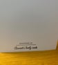Handmade Scarecrow Birthday Card with papercraft stitching  - Image 6