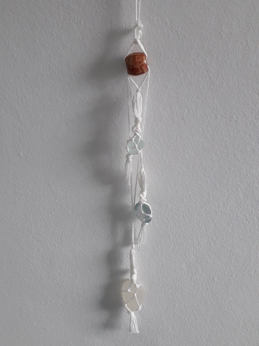 Sea Glass Suncatcher - Recycled Glass - Eco friendly Home