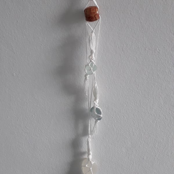 Sea Glass Suncatcher - Recycled Glass - Eco friendly Home