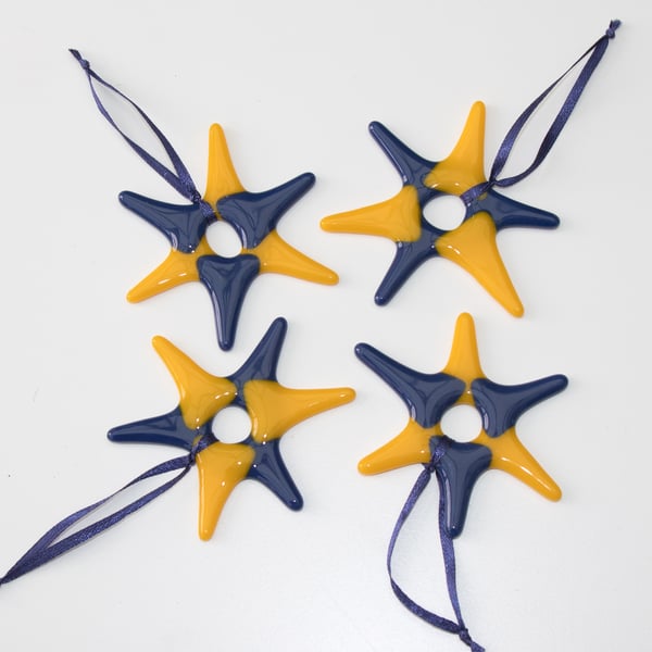 Star in Ukraine Blue & Yellow