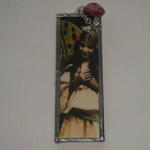 Microscope slide pendant