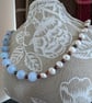 "Asymmetric Freshwater Pearls" Necklace 