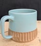 Matte seafoam carved (toasted) mug - Image 3