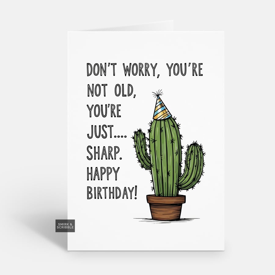 Unique Funny Birthday Card For Him Or Her 