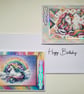 Rainbow Unicorn Birthday Card Set for Kids - Set of 3, 4x6 inch Children's Cards - Image 7