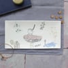 bone china wren trinket tray