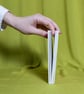 Square Hardcover Sketchbook with Spring Meadow Design - Image 5
